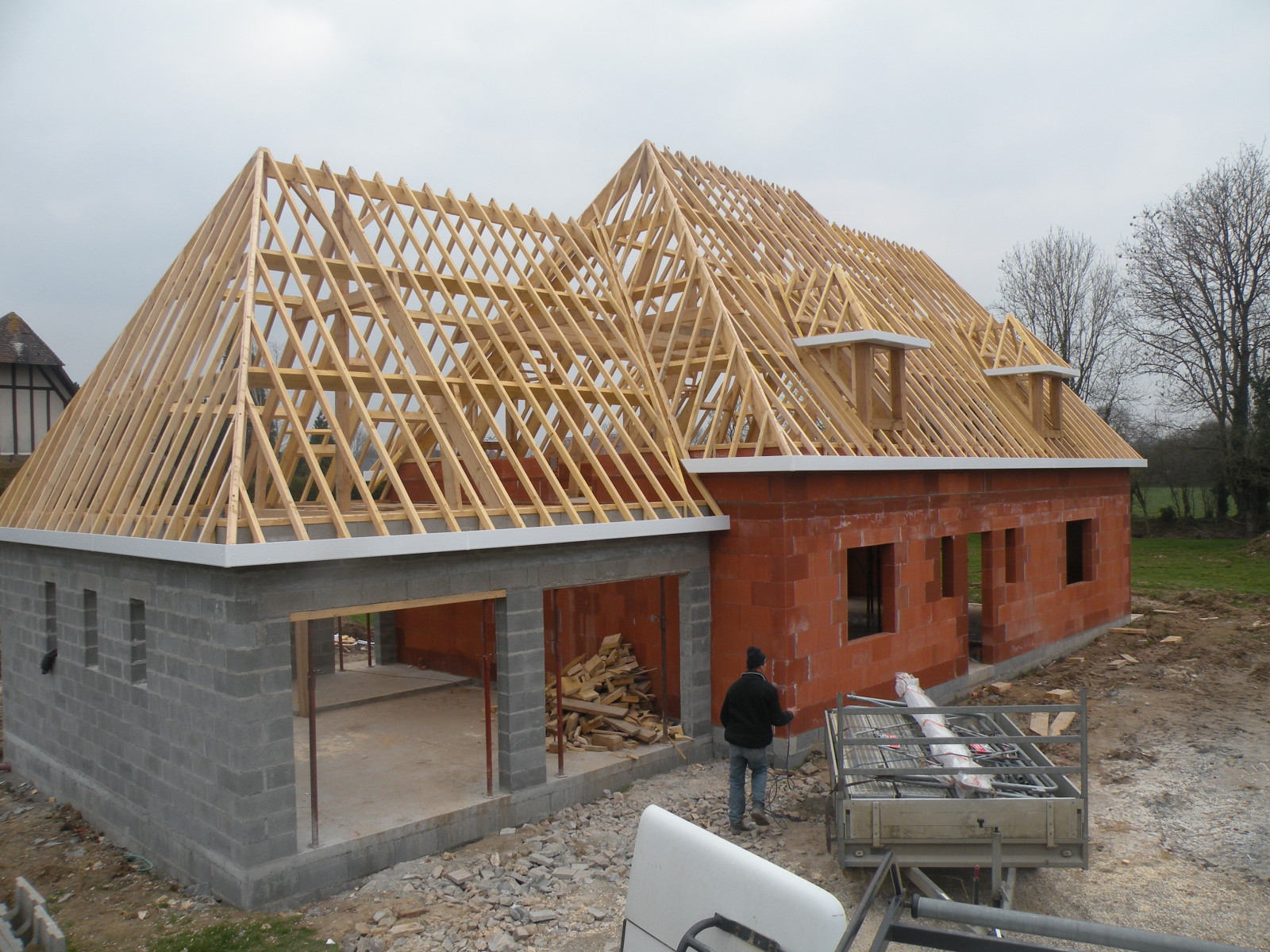 Entreprise de charpente à Louviers